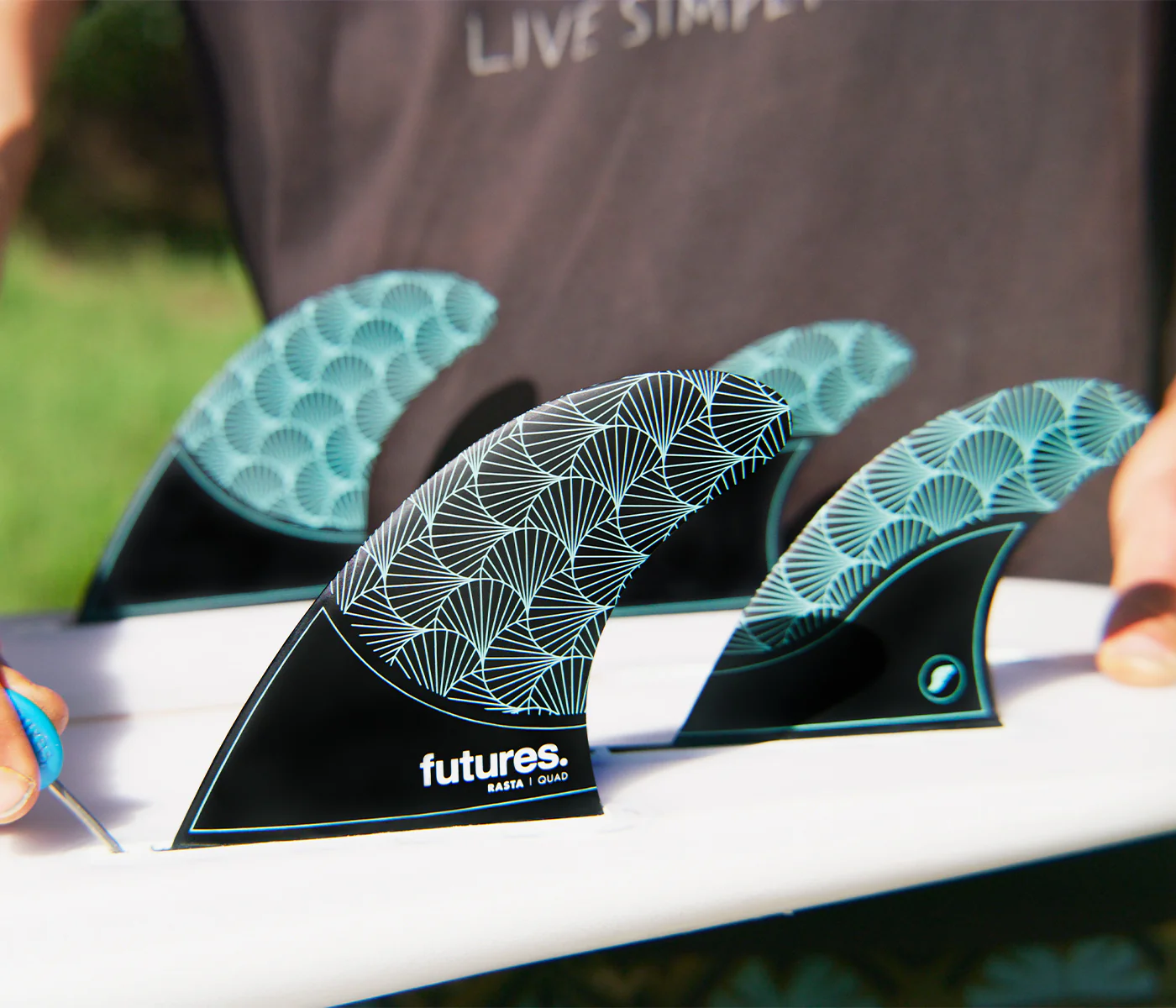 Futures Fins Rasta Quad - immagine 2